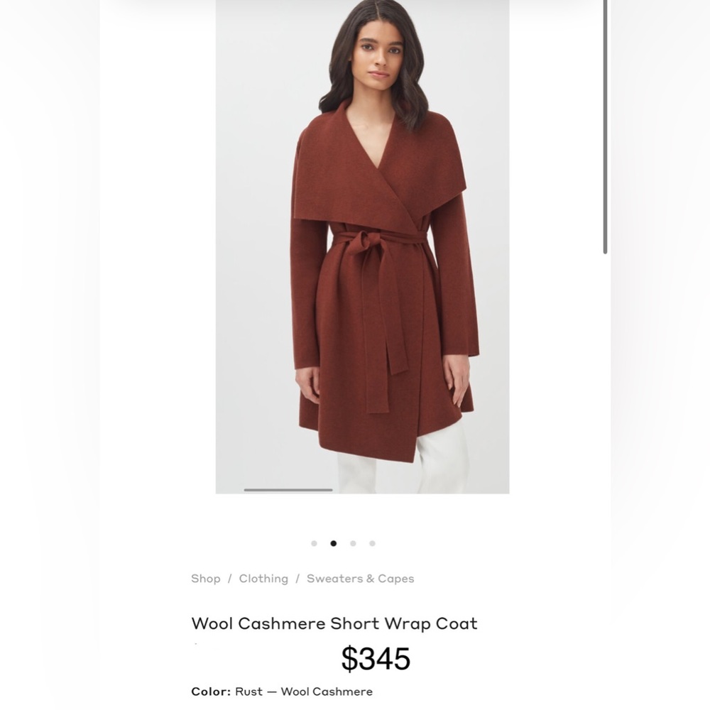 New with Tags Cuyana Cashmere Wrap - Picture 5 of 8